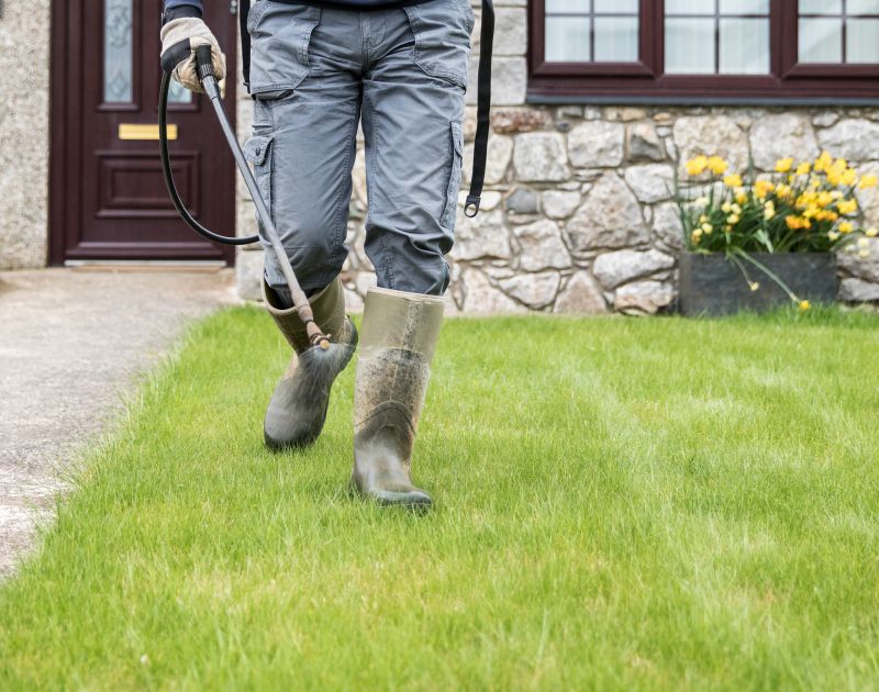 Spring Property Line Marking