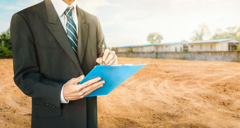 Boundary Survey in Progress